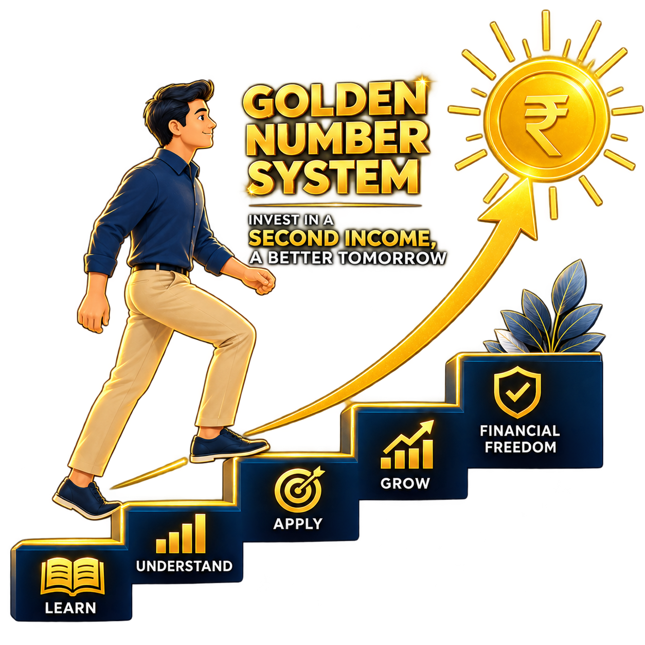 The Golden Number System